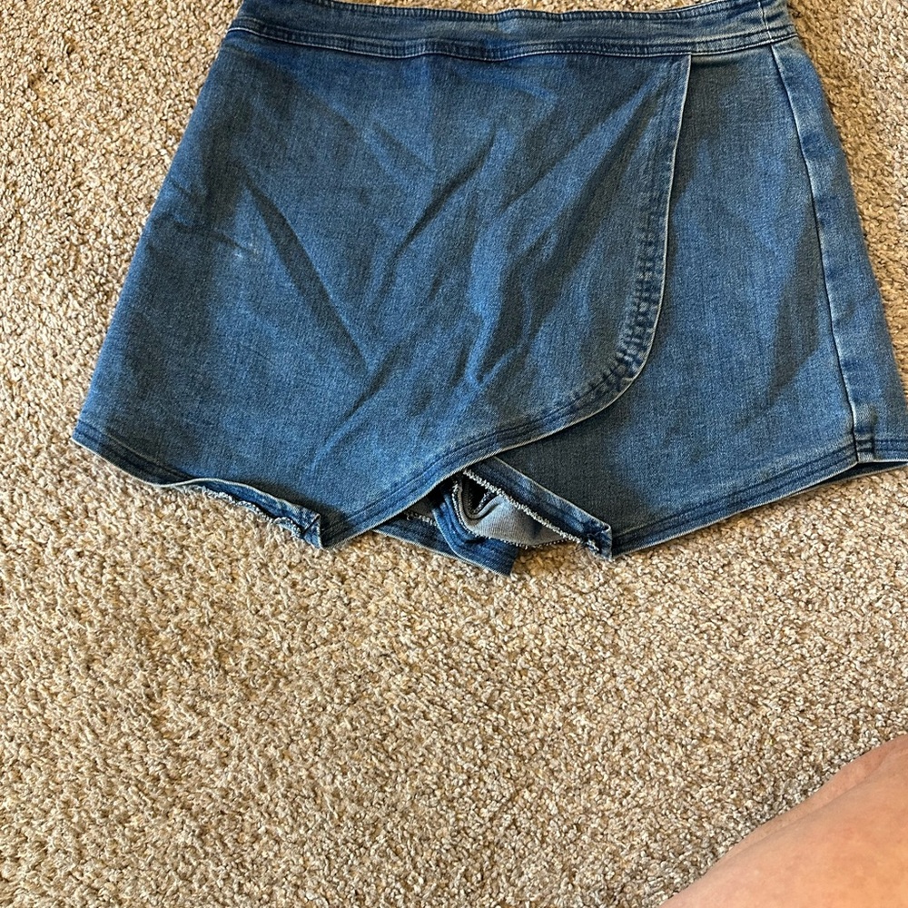 Denim Blue Women's Skort